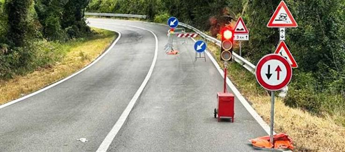 ISTITUZIONE TEMPORANEA DELLA CIRCOLAZIONE VEICOLARE A SENSO UNICO ALTERNATO lungo la S.P. 26 Tronzano V.se-Cascine Strà tra il km 3+190 ed il km 4+650 (da fine abitato di Crova a Frazione Viancino)